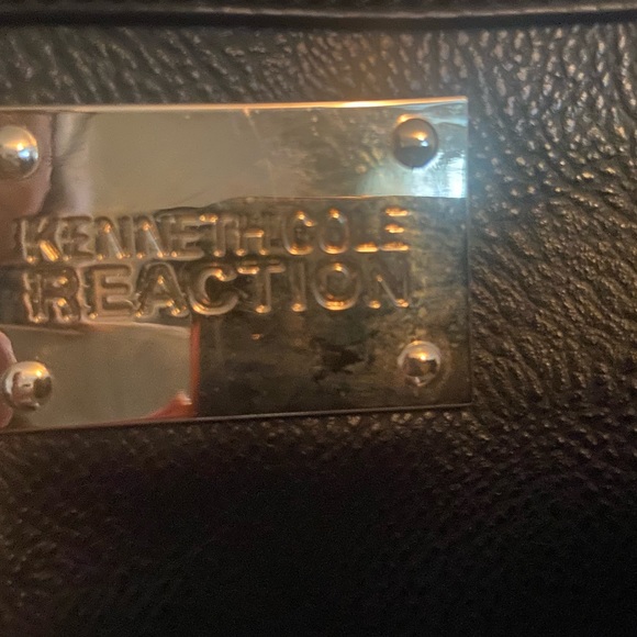 Kenneth Cole leather computer bag, black and in great condition - Picture 2 of 5